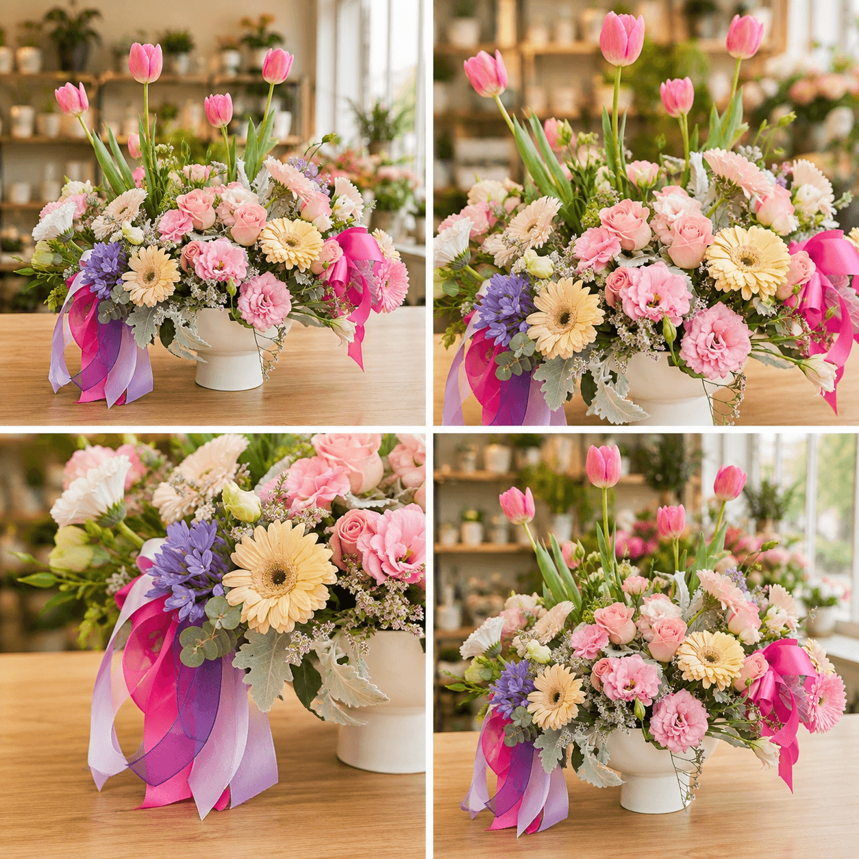 Miranda — Miranda es un diseño floral elegante, femenino y lleno de frescura.