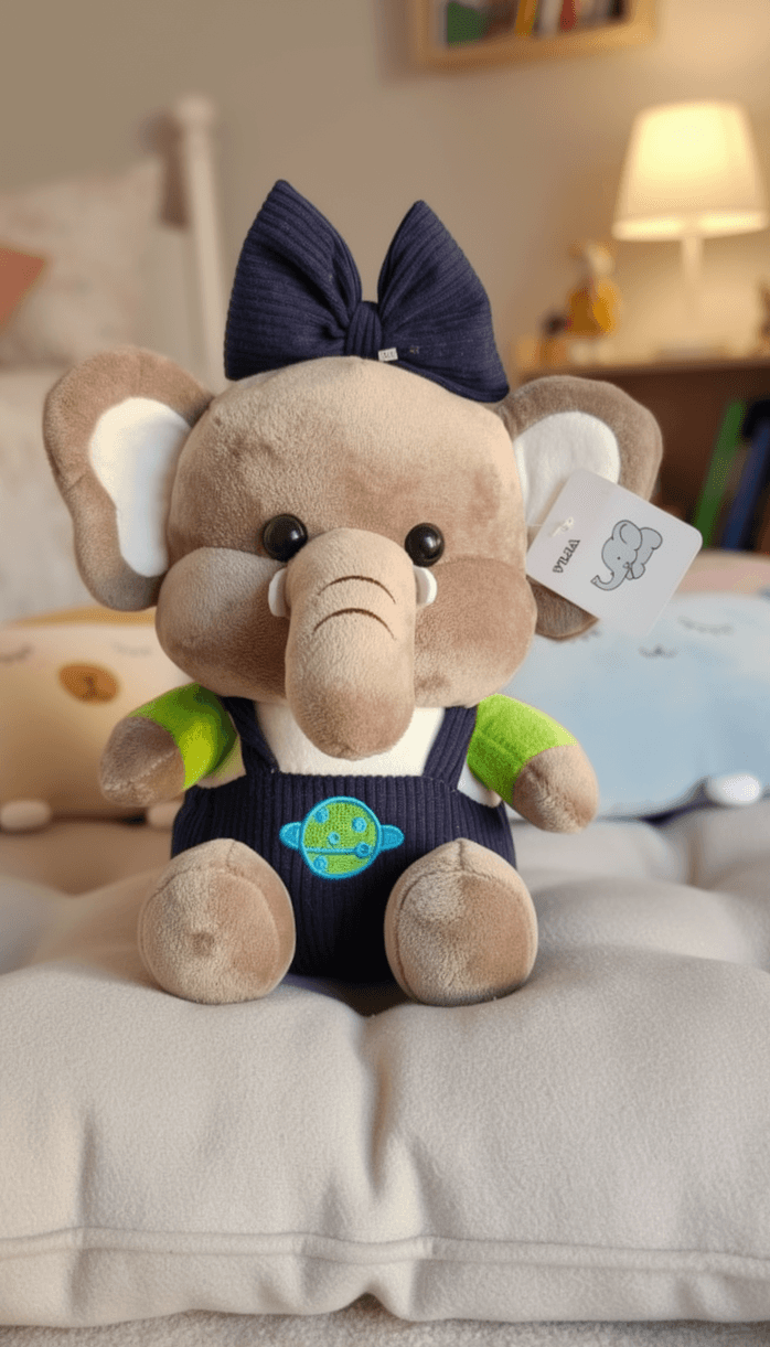 Elefantita de peluche