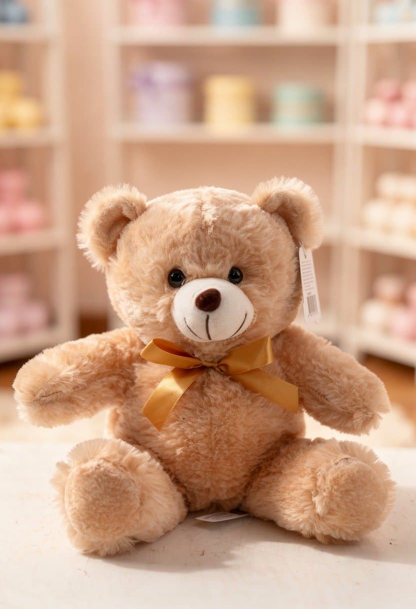 Osito Teddy Tradicional | Peluche de 20cm, regalo de Florería Andrea Garibay en León